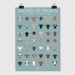 Affiche vaches française 1